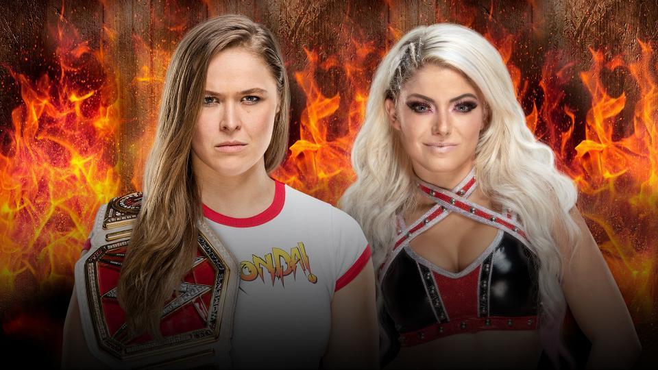 Ronda Rousey (c) vs. Alexa Bliss (Raw Women's Championship)