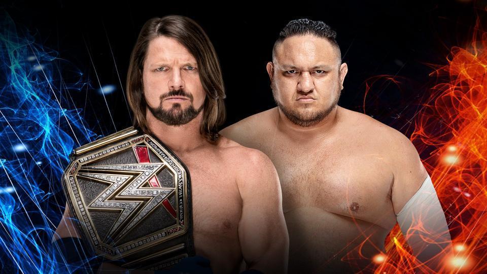 AJ Styles (c) vs. Samoa Joe