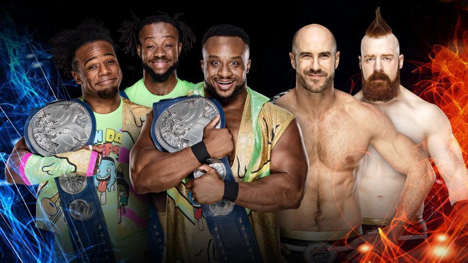 The New Day (c) vs. The Bar