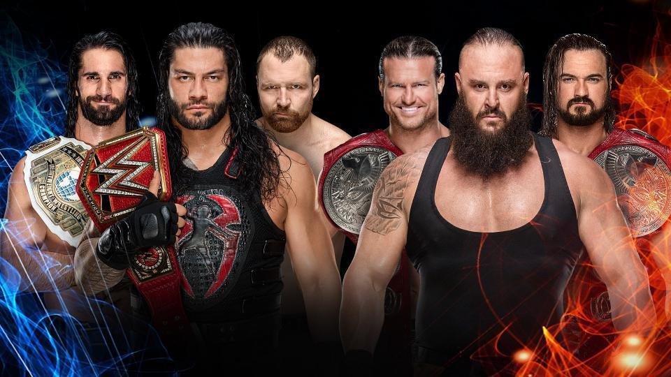 The Shield vs. Braun Strowman, Dolph Ziggler, & Drew McIntyre
