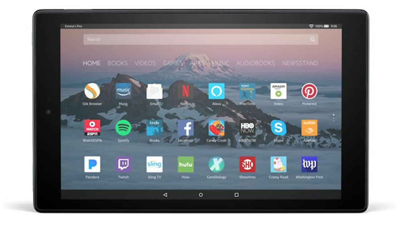 Amazon Fire HD 10 Tablet -- $100