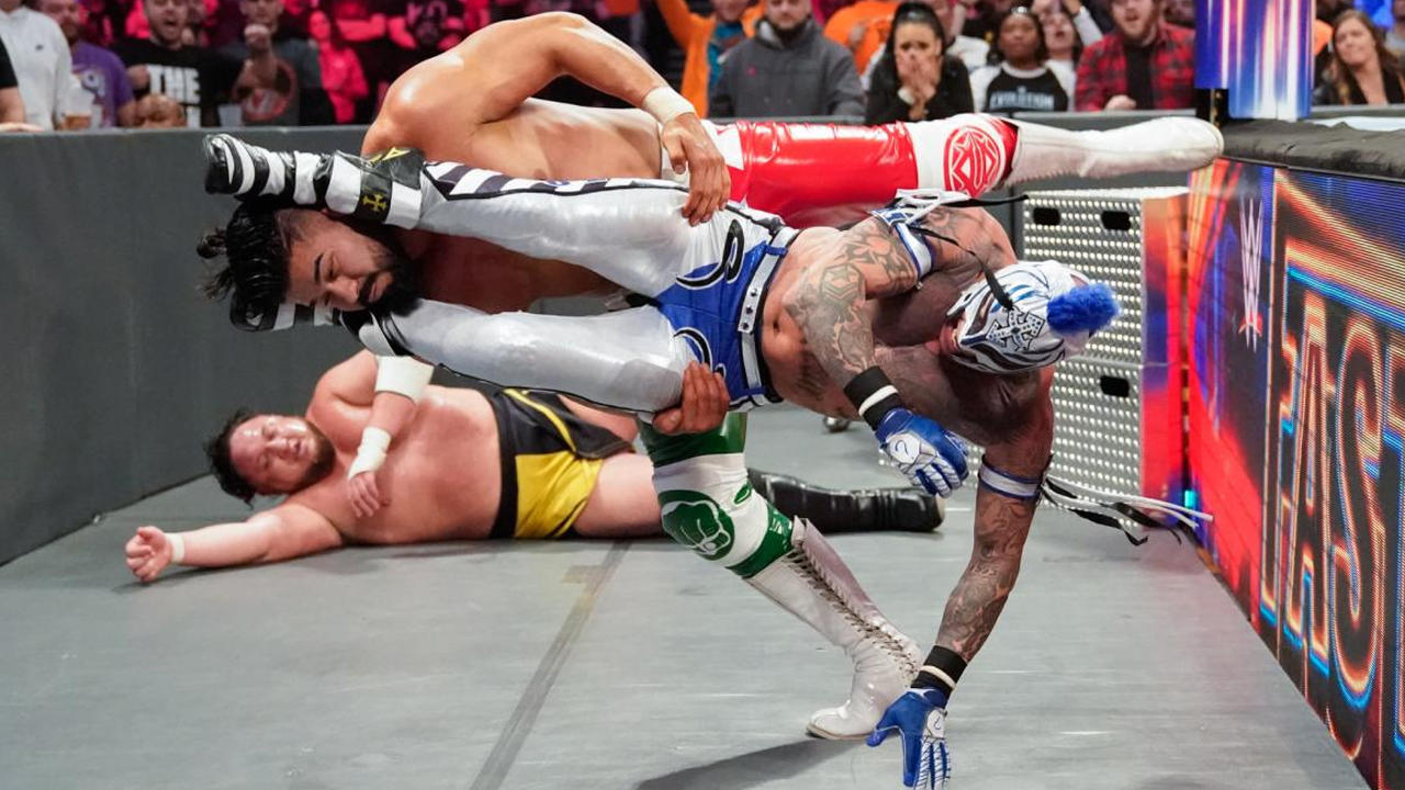 Rey Mysterio vs. Andrade vs. R-Truth vs. Samoa Joe (c) (United States Championship)