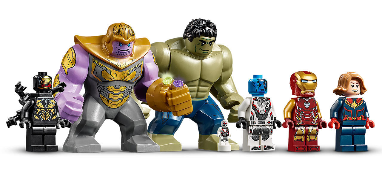 Avengers Compound Battle - Minifigures