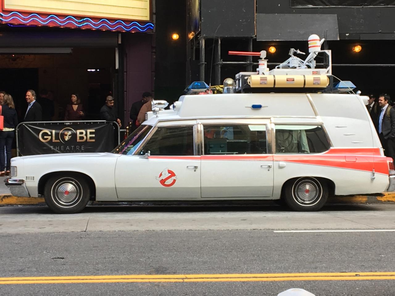 A hearse made into an Ecto-1... That's fitting.