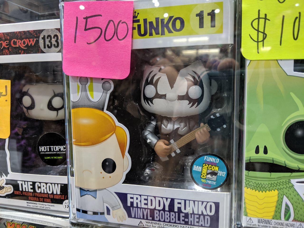 SDCC Exclusive Freddy Funko as Gene Simmons