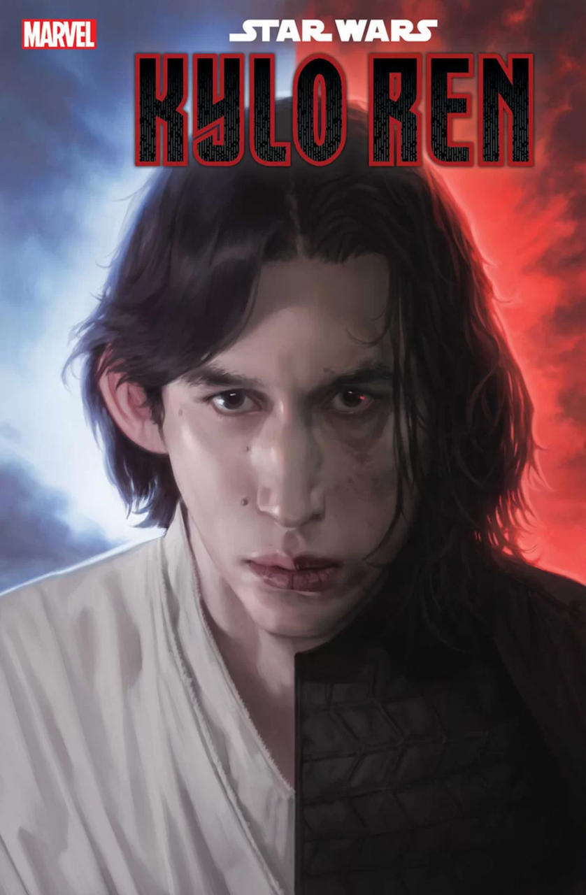 The Rise of Kylo Ren #2. Cover art by Clayton Crain.