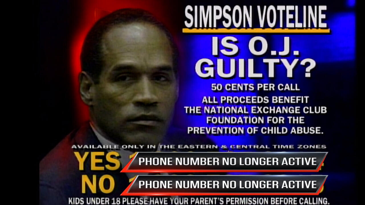 9. There was an OJ Simpson poll