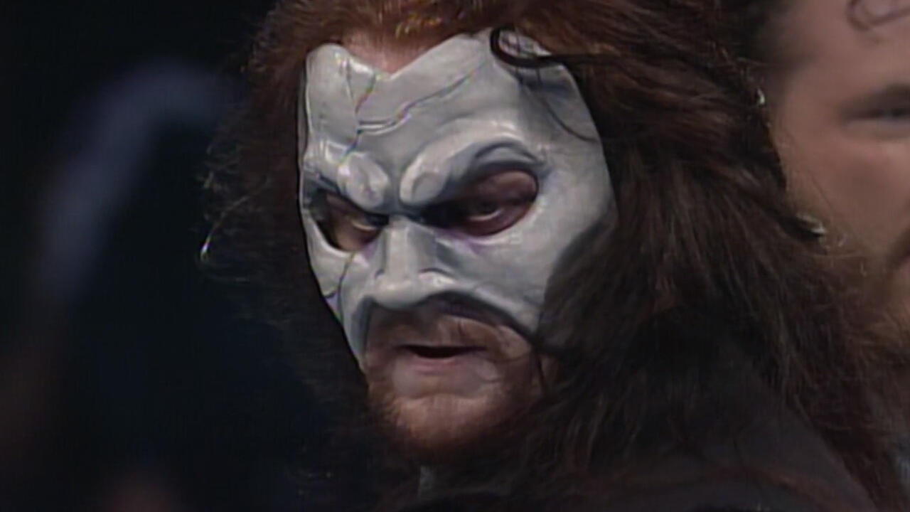 7. Why Undertaker was wearing a mask