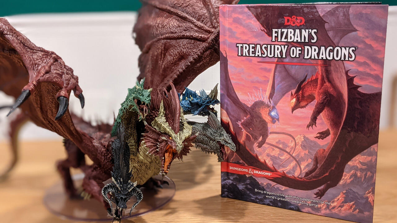 Fizban's Treasury of Dragons out now