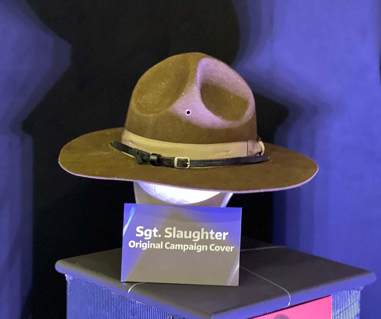 Sgt. Slaughter's hat