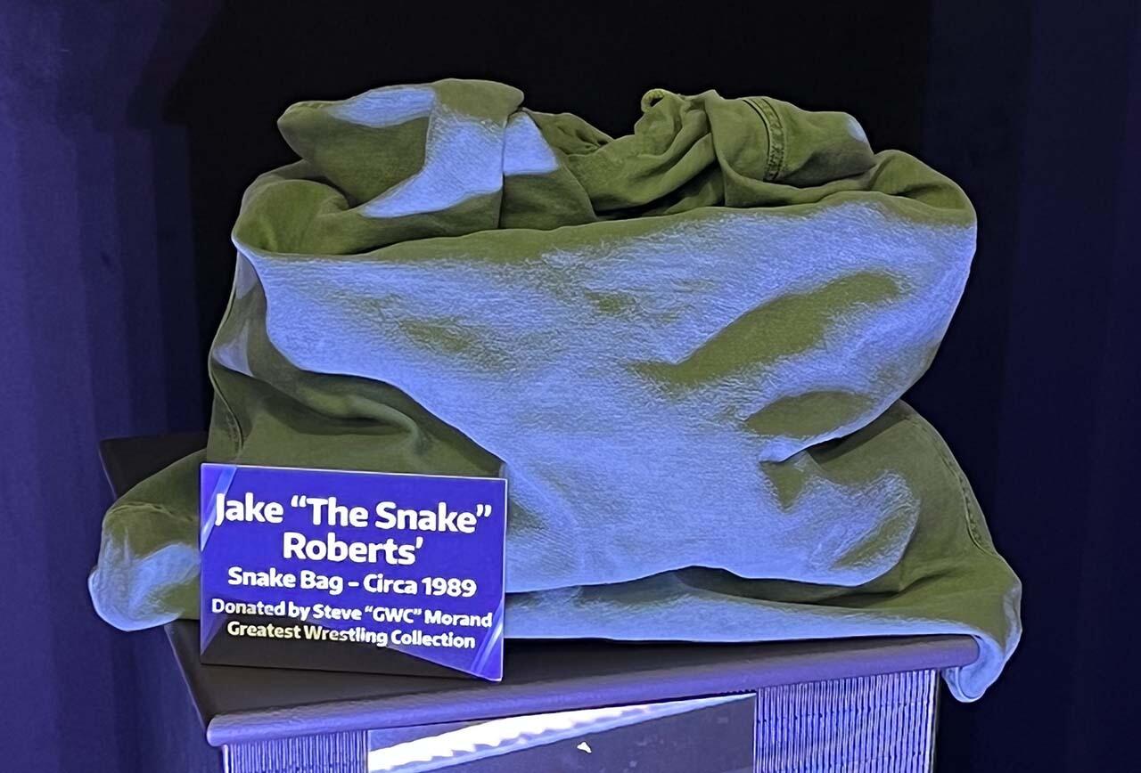 Jake "The Snake's" bag