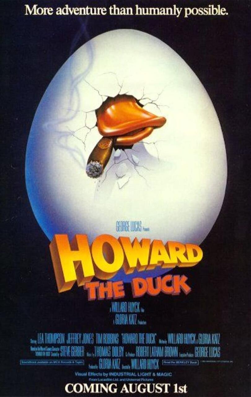 7. Howard the Duck (1986)