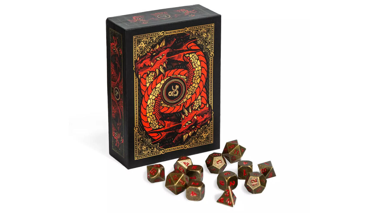 8. Dungeons & Dragons Dice and Tray