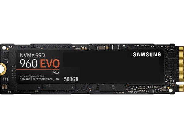 SSD: 500GB Samsung 960 EVO