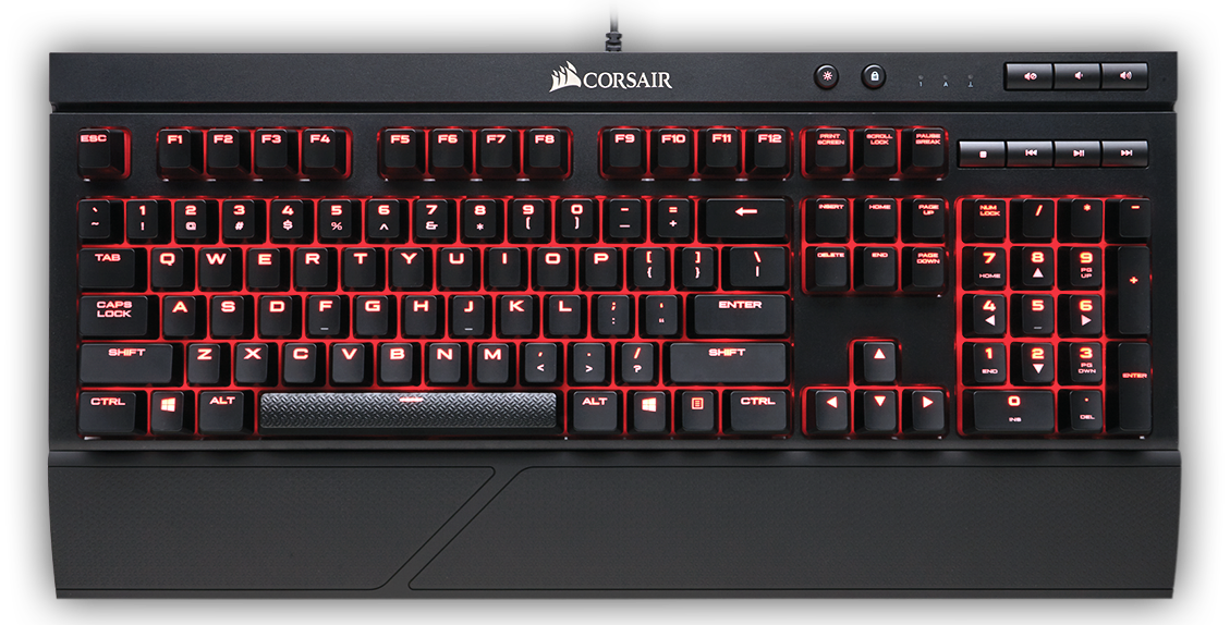 Keyboard: Corsair K68 Water Resistant Mechanical Keyboard