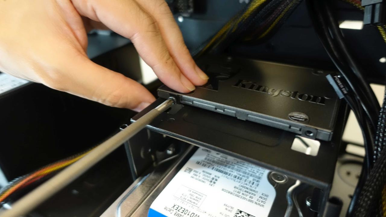 Install the SSD
