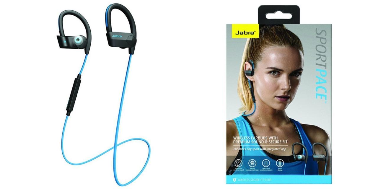 Bluetooth Earbuds: Jabra Sport Pace Wireless Earbuds