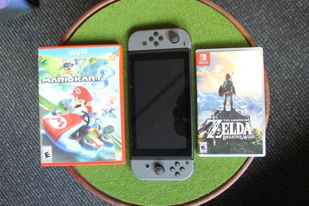 Wii U and Switch game cases