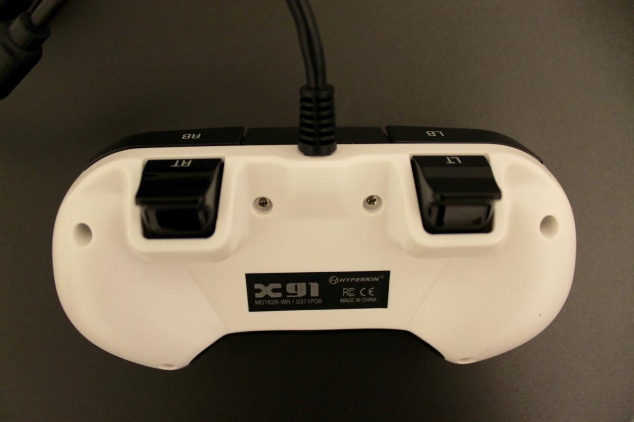 Back of the Controller
