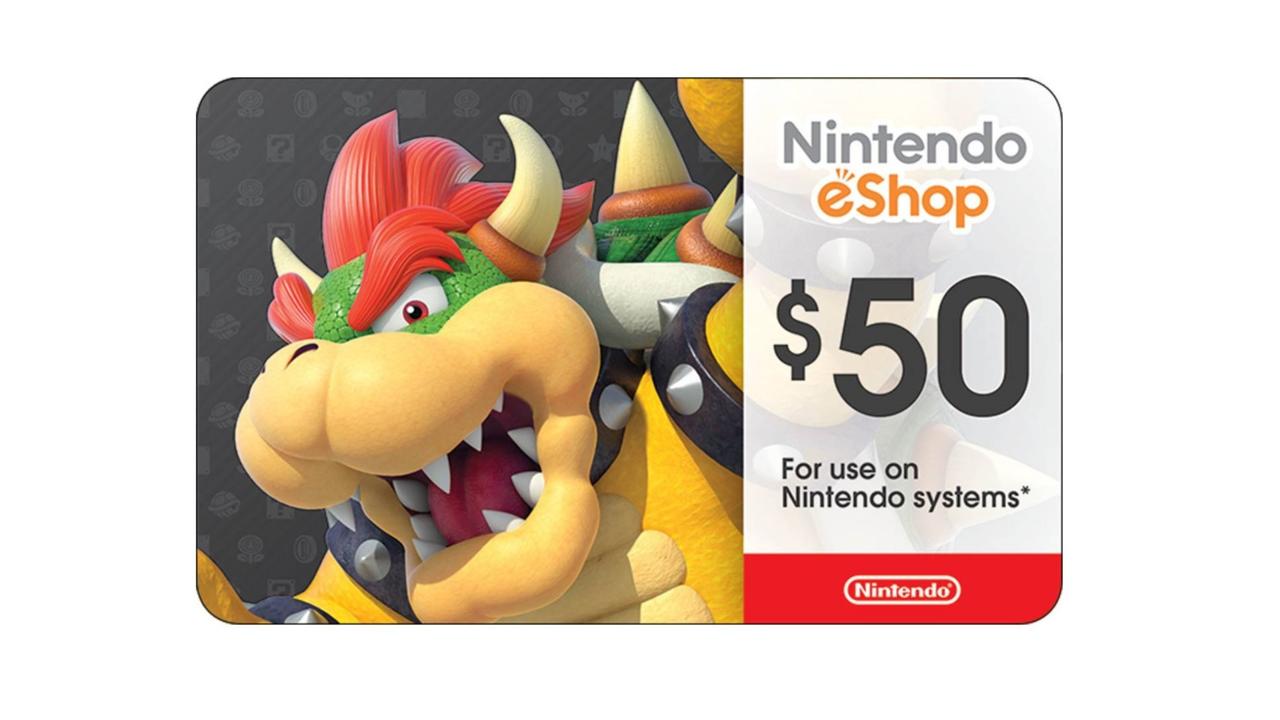 Nintendo eShop Digital Card