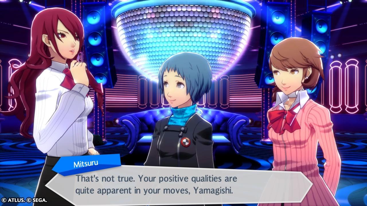 Compliments from Mitsuru are hard to come by, great work Fuuka.