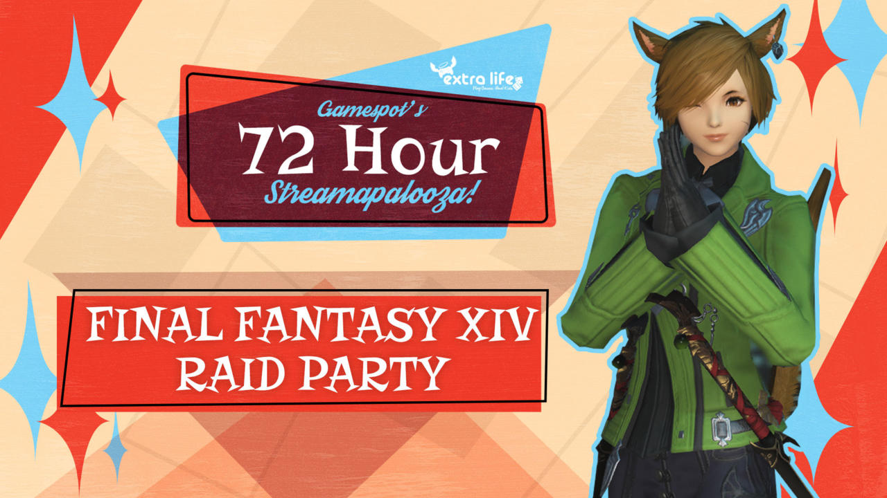 Find me, aka Chie Satoneko, raiding in FFXIV live for Extra Life with the Giant Bomb free company!