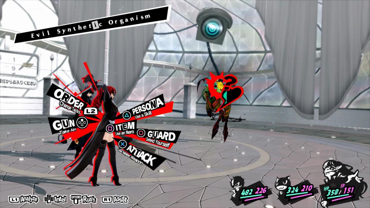 Kasumi fits right in fighting alongside the Phantom Thieves.