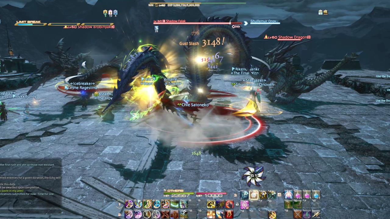 Some great boss fights await in the main story questline, especially in Heavensward.