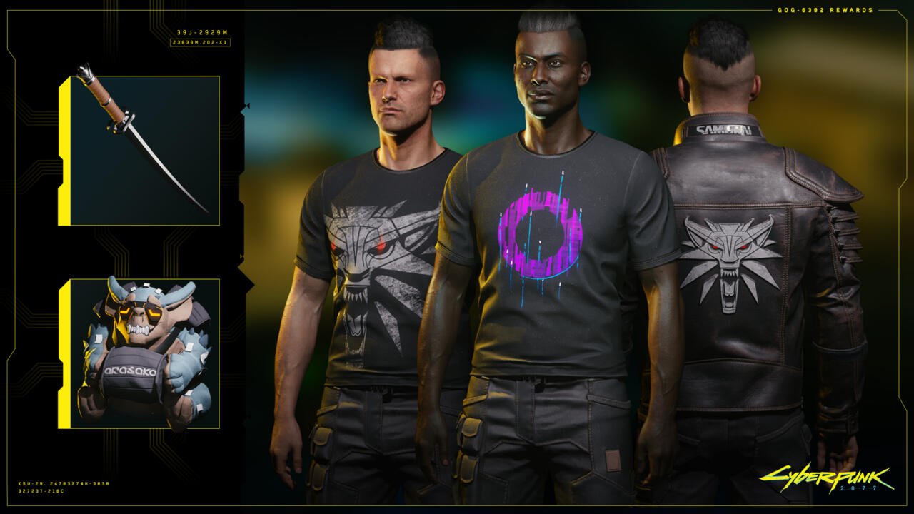 Check out these free Cyberpunk 2077 rewards.
