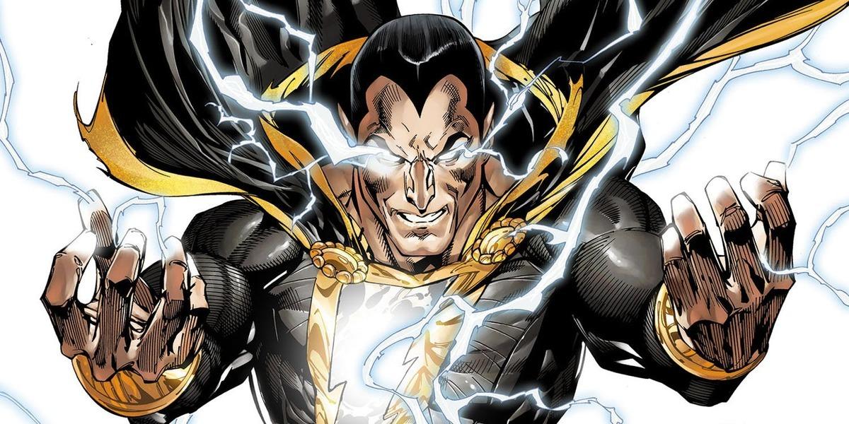 Q: Who has been announced as playing the villainous Black Adam in the DCEU?