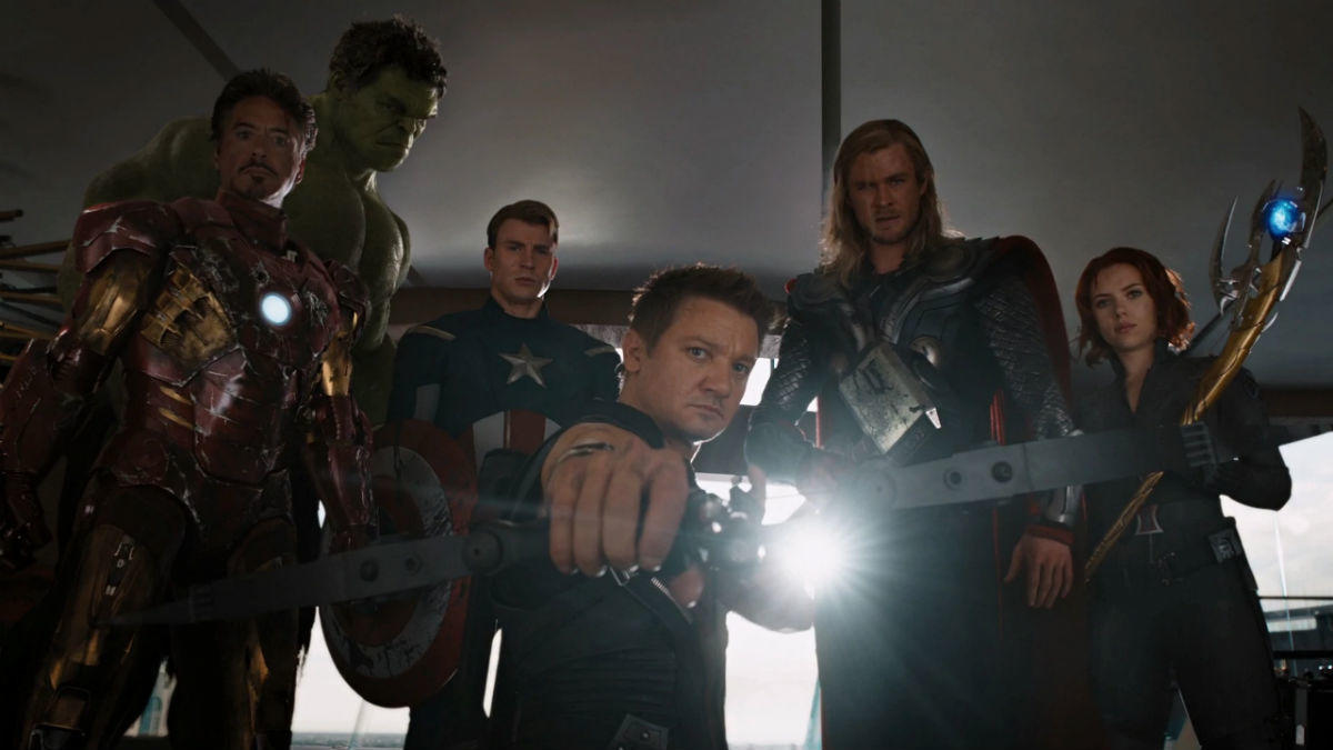 2. The Avengers assemble for the first time