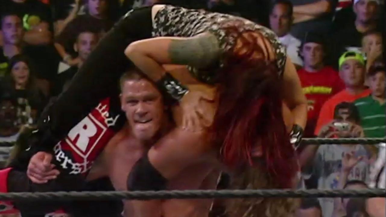 17. Edge (c) vs. John Cena