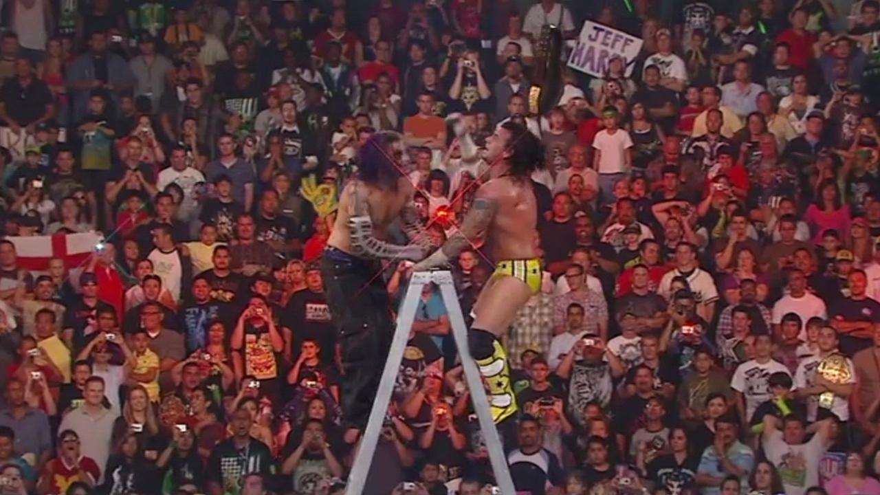 10. Jeff Hardy (c) vs. CM Punk