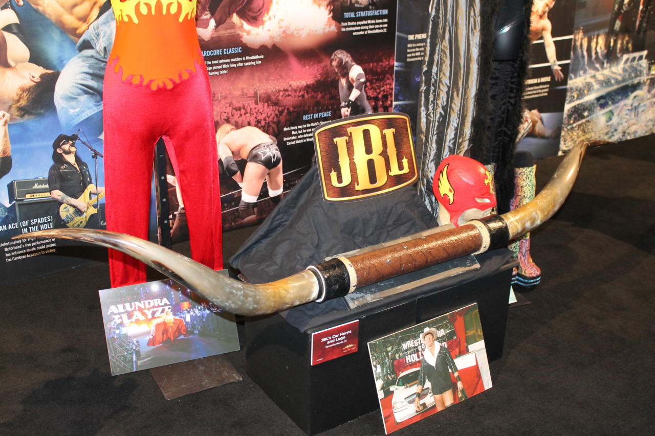 25. The horns from JBL's Wrestlemania 21 limosine