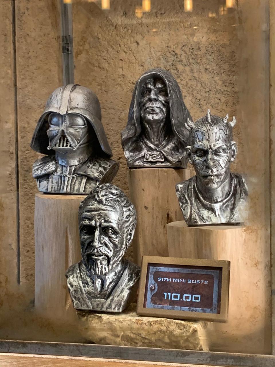 9. Sith mini-busts