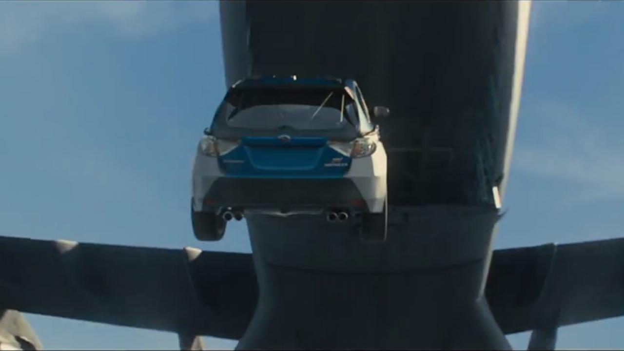 1. Making cars fly (Furious 7)