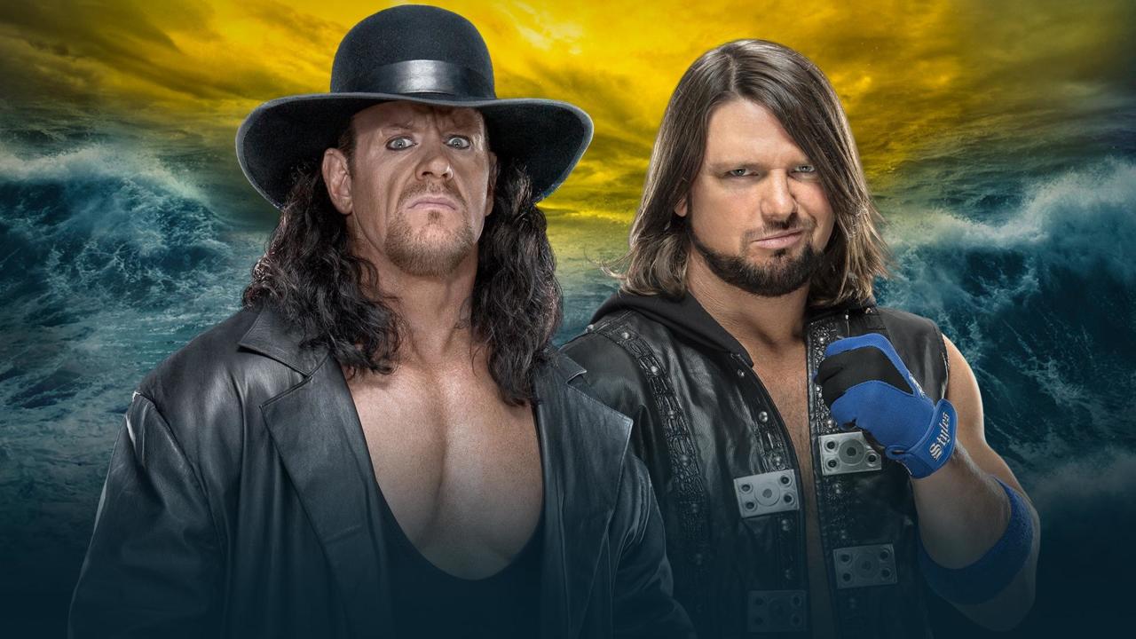 9. The Undertaker vs. AJ Styles (Boneyard Match)
