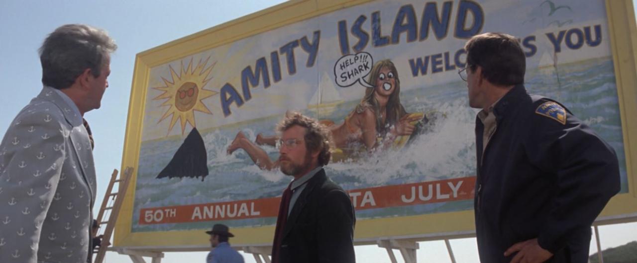 7. Amity Island is supposed to be in New York--it's not