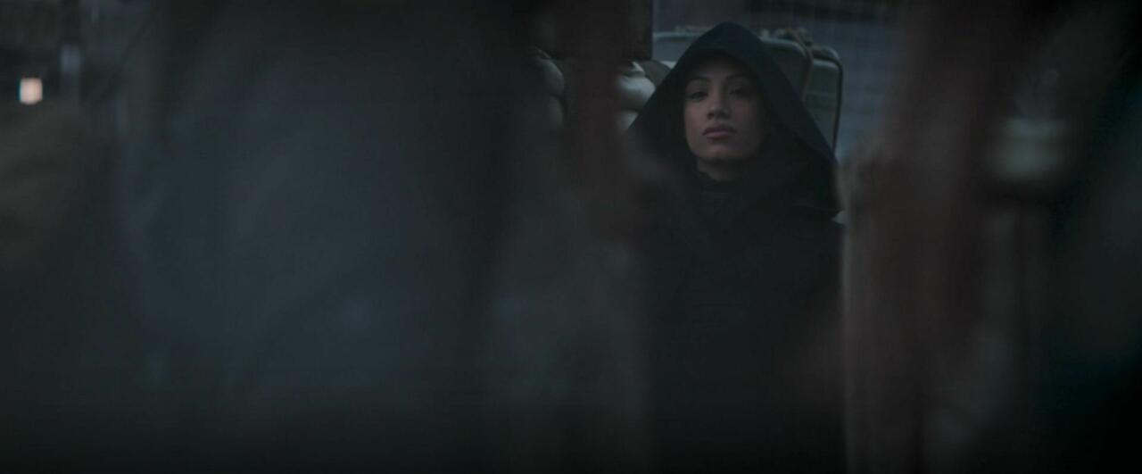 5. Sasha Banks in a cloak