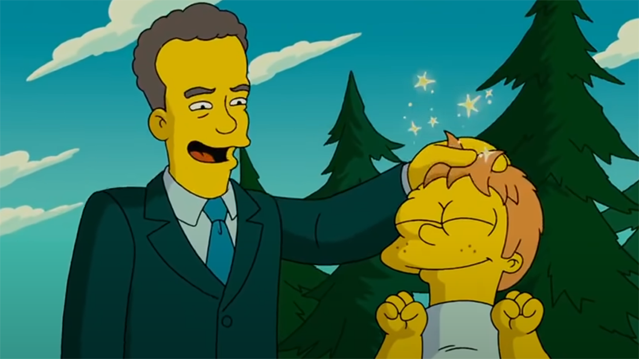 13. Tom Hanks is America (The Simpsons Movie)