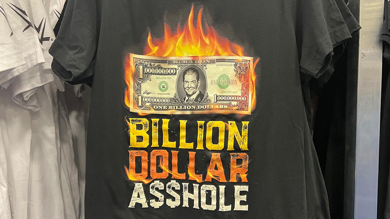 The best Vince McMahon shirt