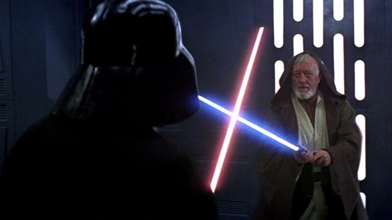 7. Obi-Wan lets Vader strike him down - Star Wars: A New Hope (Episode IV)