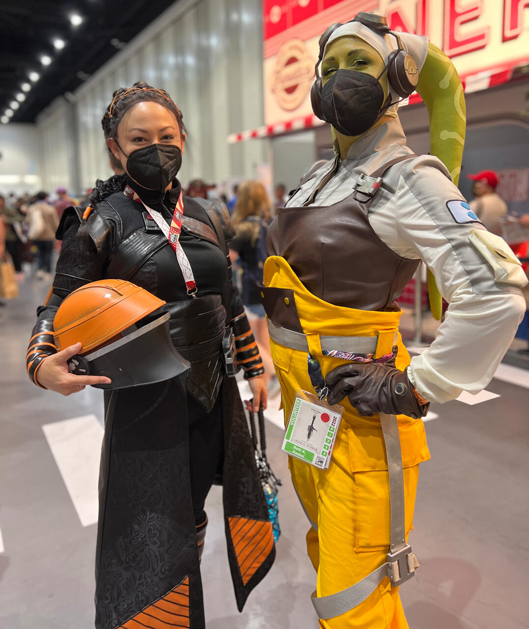 Fennec Shand and Hera Syndulla from Star Wars