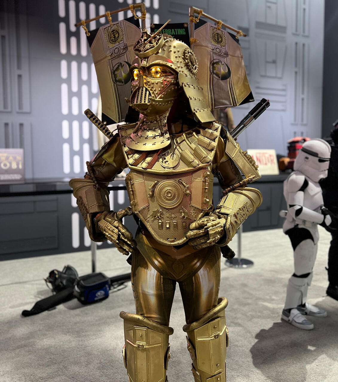 C-3PO/Darth Vader Samurai Mashup