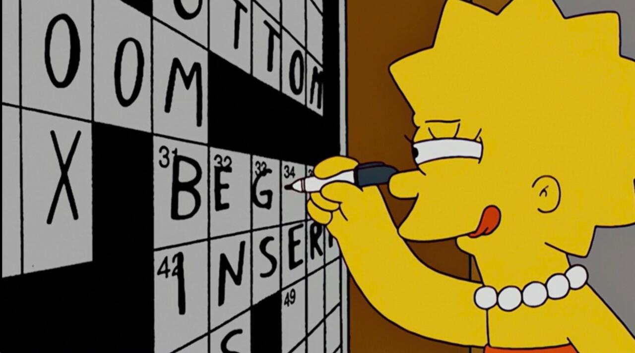1. Homer and Lisa Exchange Cross Words (Season 20, Episode 6)