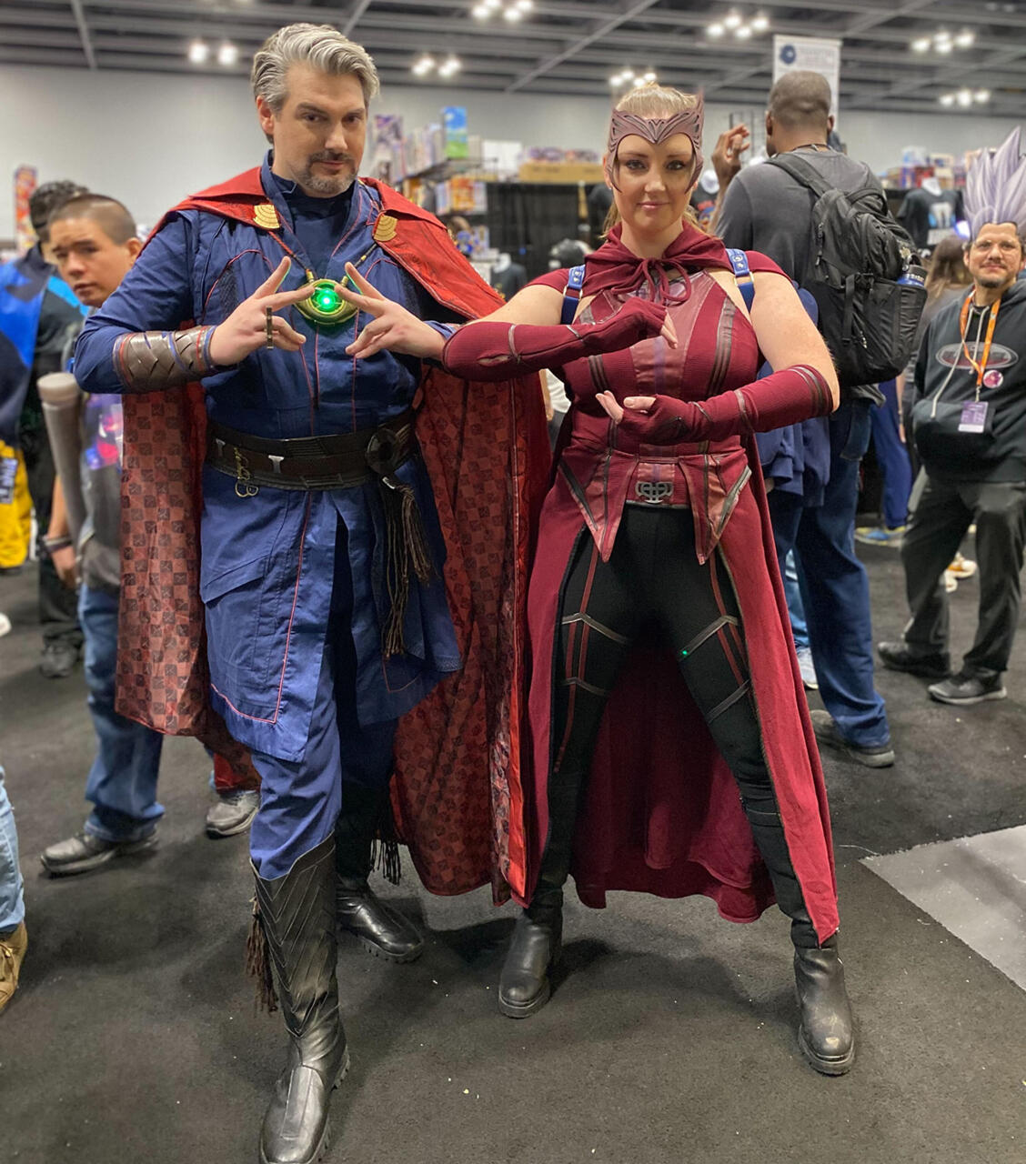 Doctor Strange and Scarlet Witch