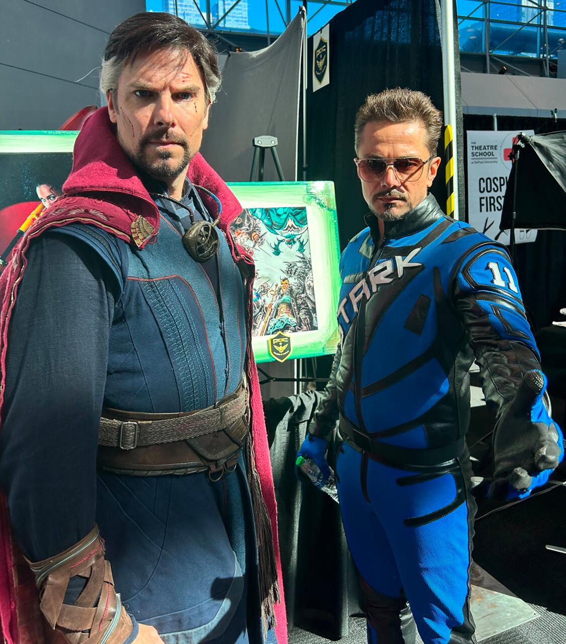 Dr. Strange and Tony Stark