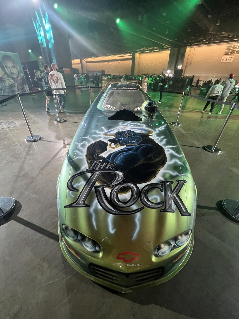 The Rock funny car
