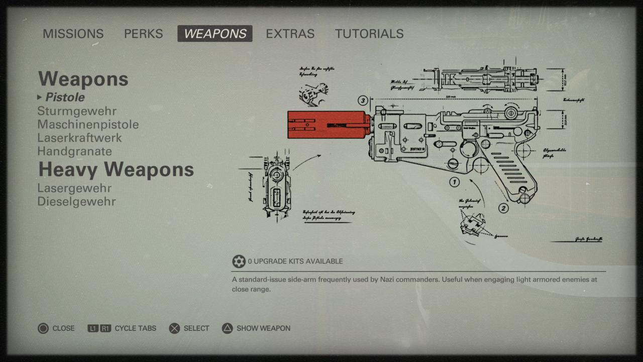 Key Weapon Upgrades