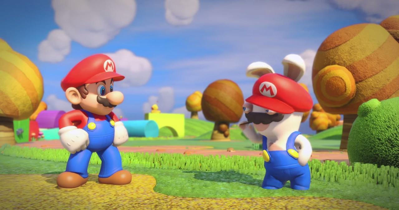 Ubisoft's Mario + Rabbids Platformer Game